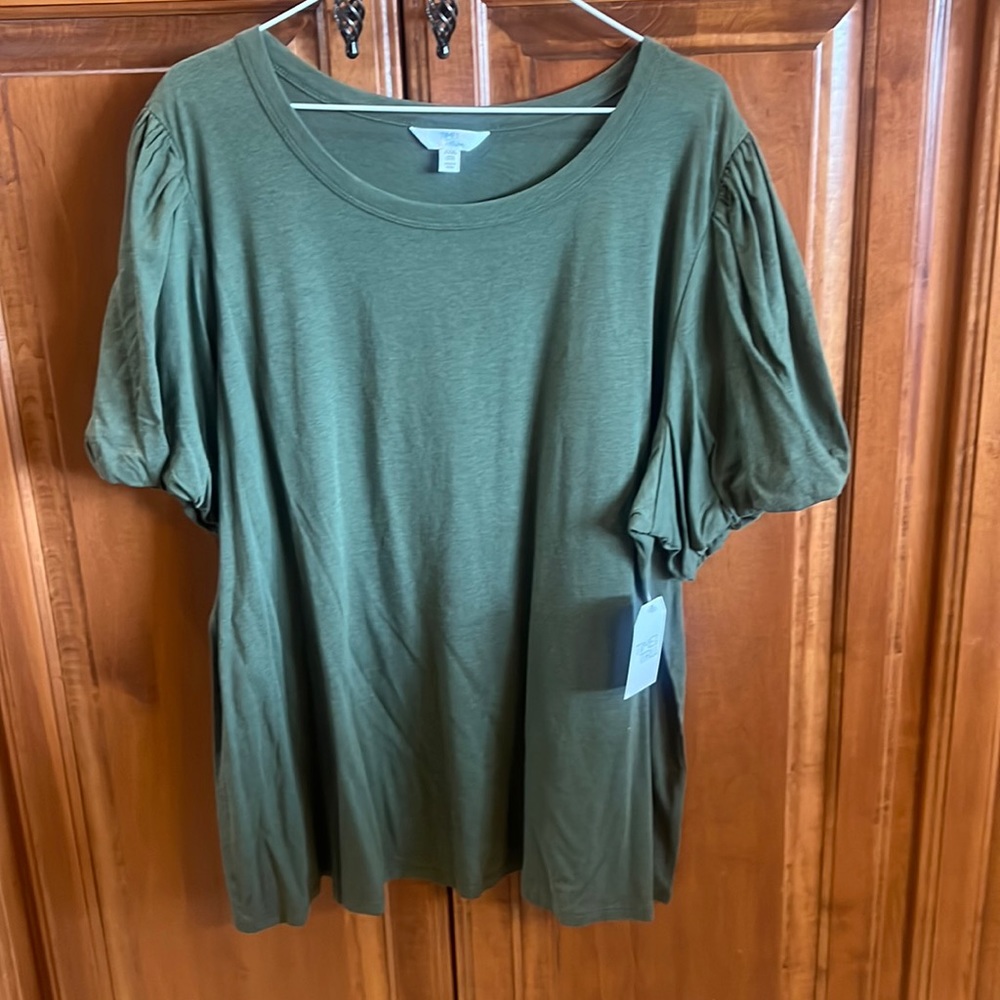 #21 - Time and True Cotton top. Size XXXL